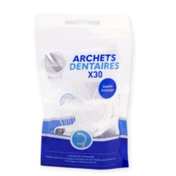 Archettes de fil dentaire x30