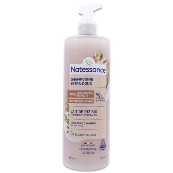 Shampooing extra-doux au Lait de riz 500 ml