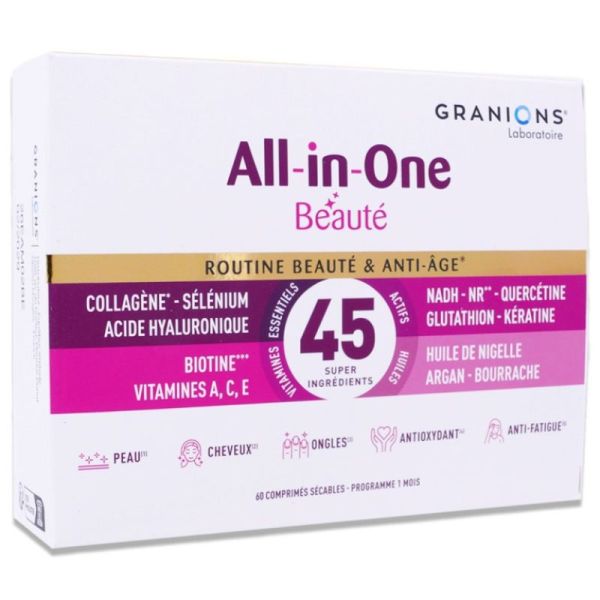 All-In-One Beauté - 60 comprimés
