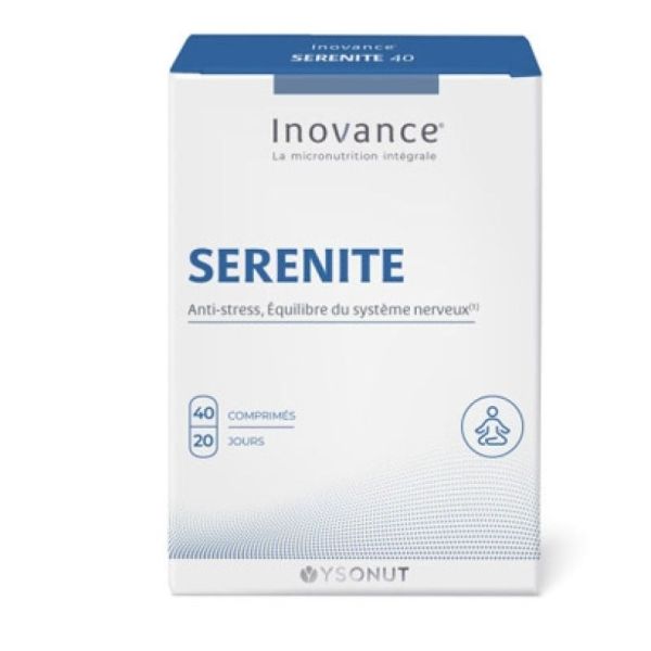 Sérénité Equilibre du Système Nerveux 40 comprimés