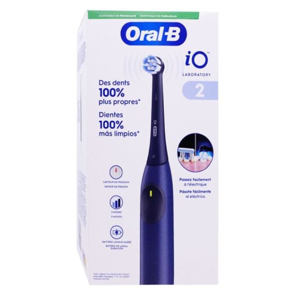 iO Laboratory 2 Brosse à dents électrique Bleu Nuit