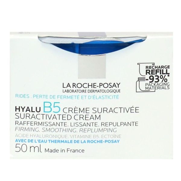 Hyalu B5 Recharge Crème Suractivée Raffermissante, Lissante, Repulpante 50ml
