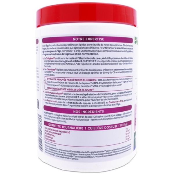 Collagène marin 10 g Beauté de la peau 210 g