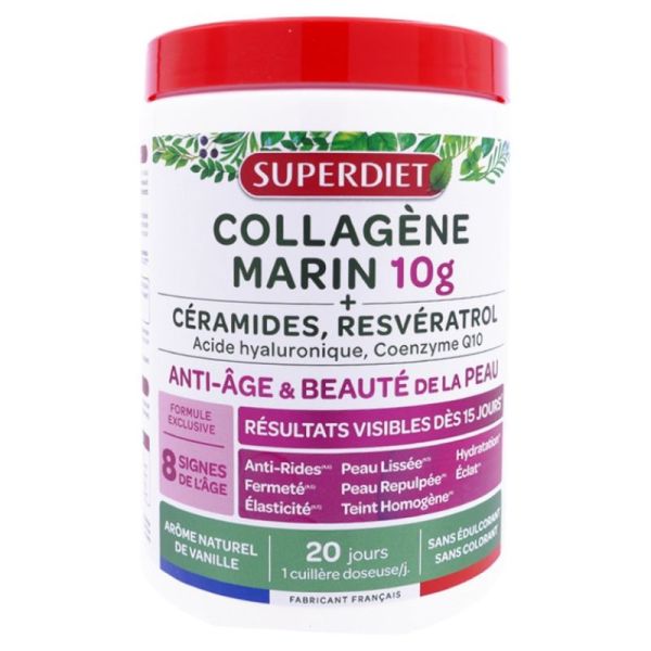Collagène marin 10 g Beauté de la peau 210 g