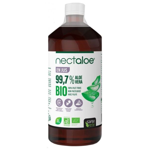 Nectaloe Aloe Vera 99,7% en Jus Bio 1 L