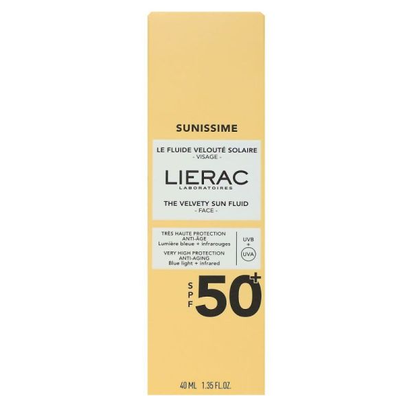 Sunissime Fluide Velouté Solaire Anti-Âge SPF50+