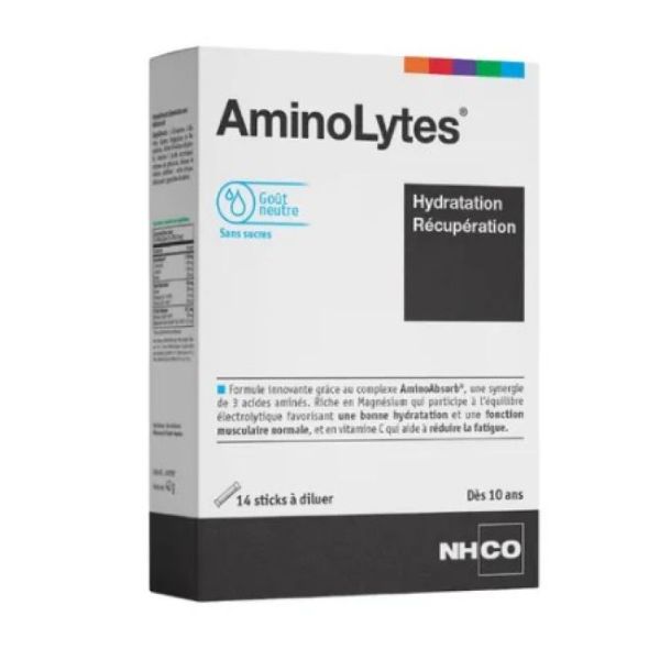 AminoLytes Hydratation Neutre 14 sticks
