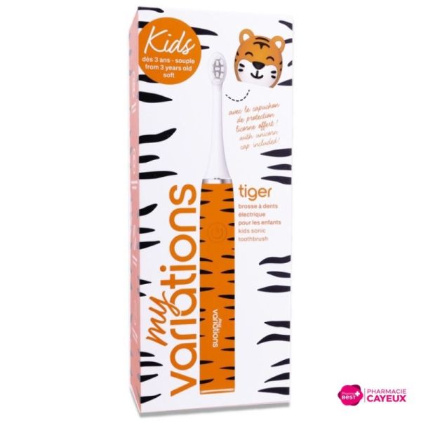Brosse à Dents Electrique Tigre +3 Ans