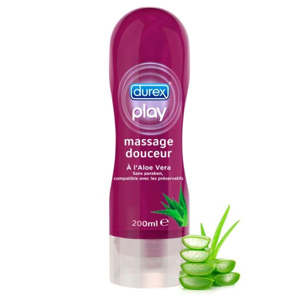 Play massage douceur à l'aloé vera 200ml