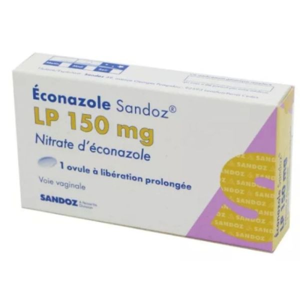 Econazole Sandoz L.P. 150 mg ovule à libération prolongée