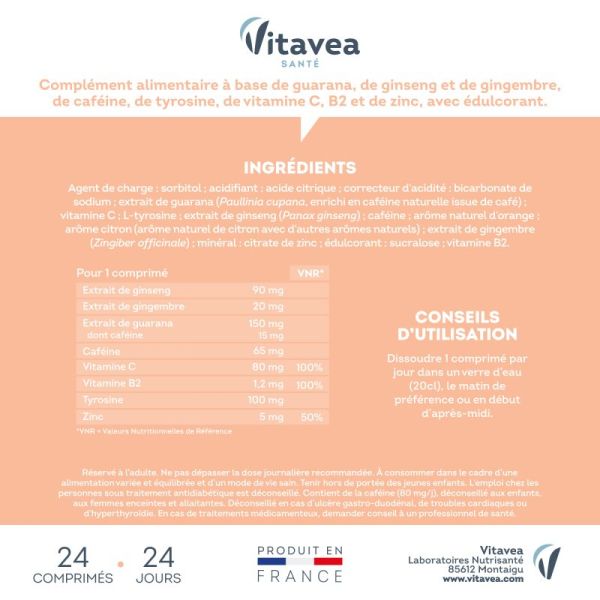 Force G Power Boost 24 comprimés Effervescents