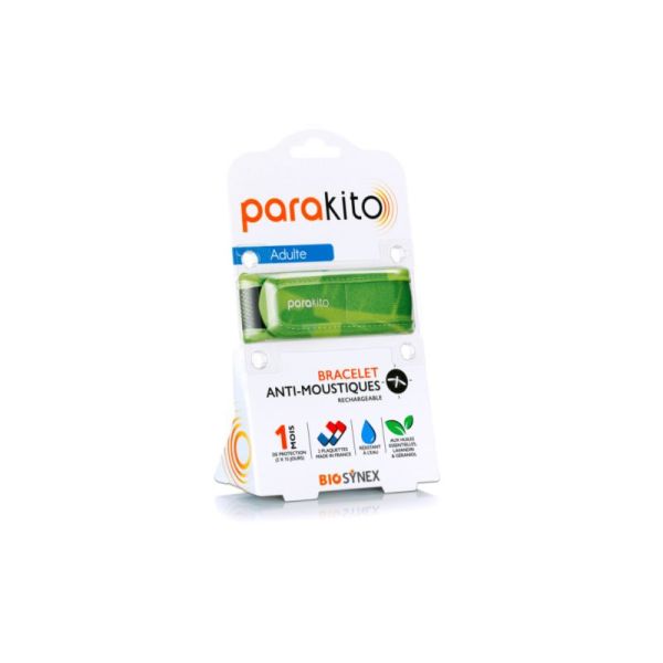 Bracelet anti-moustiques Tropical vert