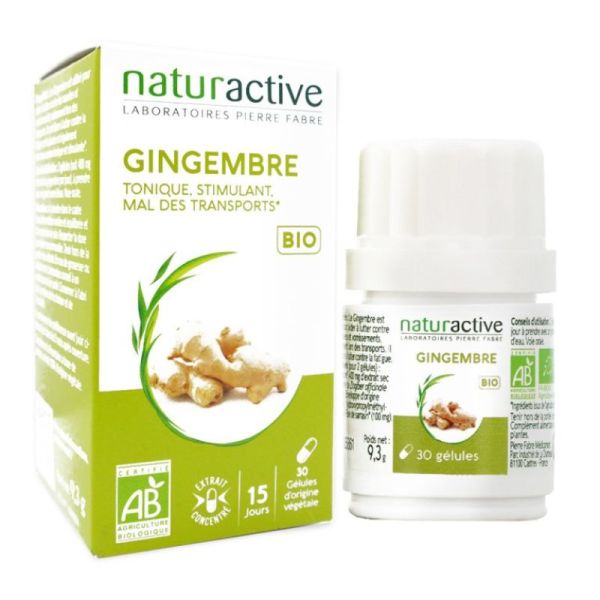 Phytothérapie Gingembre Bio - 30 gélules