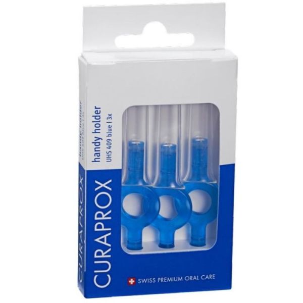 Handy holder UHS 409 bleu 3 manches avec capuchons