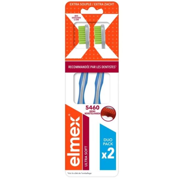 Anti-caries Professional Brosses à Dents Ultrasoft x2