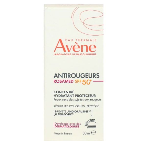 Rosamed anti-rougeurs concentré hydratant protecteur SPF50+ 30ml