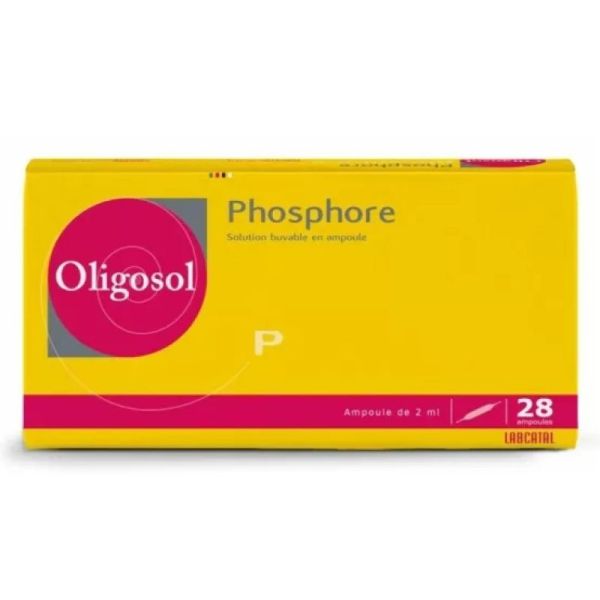 Oligosol Phosphore 28 ampoules 2ml