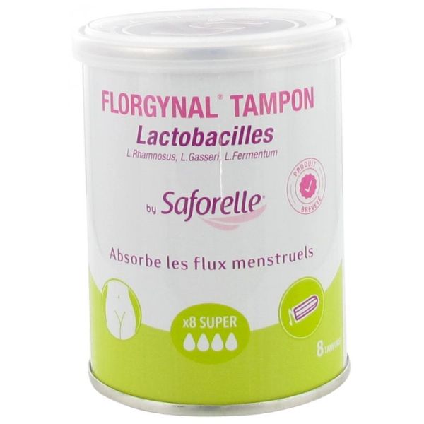 Florgynal Tampon 8 Super