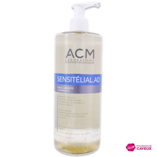 Sensitélial AD Huile lavante 500 ml