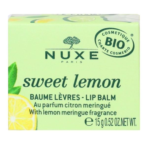 Sweet Lemon Baume Lèvres Bio 15 g