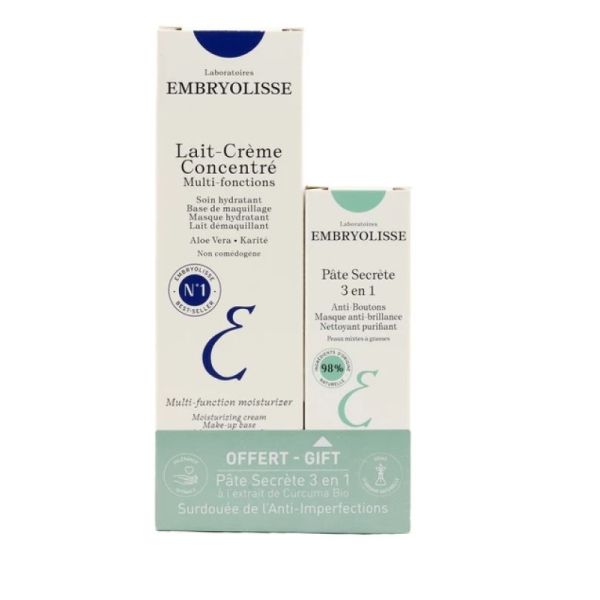 Lait crème concentré 75ml+ Pâte secrète 15ml offerte