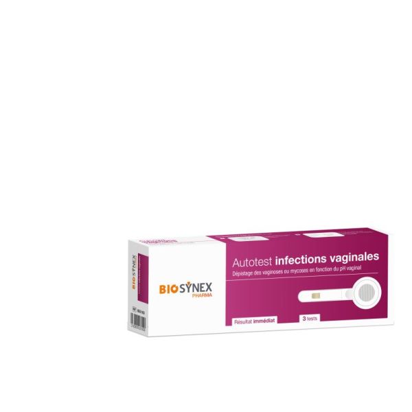 Test infections vaginales boite de 3 tests