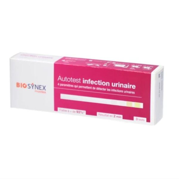Exacto Test Infection urinaires 4 paramètres x3 Tests