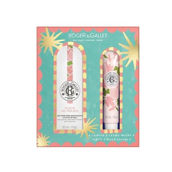 Coffret Fleur de Figuier Eau Parfumée Bienfaisante 30 ml + Crème Mains 30 ml Offert