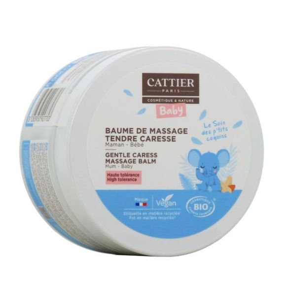 Baume de Massage Tendre Caresse Bio 100G