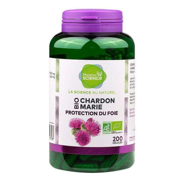 Chardon marie bio 200 gélules