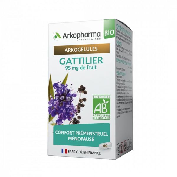 Arkogélules - Gattilier BIO - 60 gélules