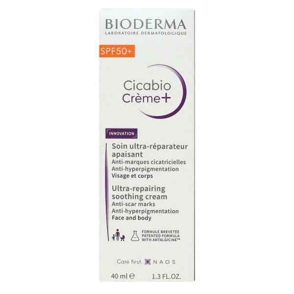Cicabio Crème+ SPF50+ 40 ml