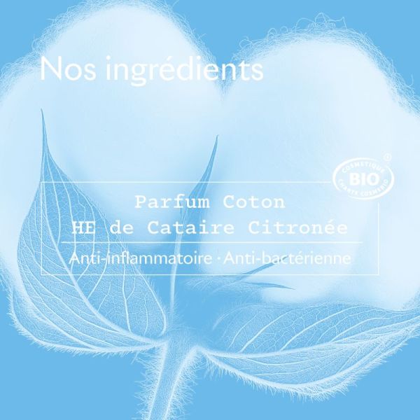 COTON 24H DÉODORANT FRAICHEUR ANTI-TRACES - 50 ML