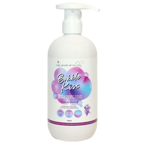 Bubble Kiss Soin Lavant Doux Bébés et Enfants 400ml
