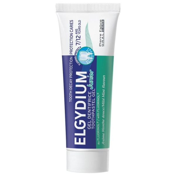Gel Dentifrice Junior Protection Caries 7 à 12 Ans Menthe Douce 50 ml