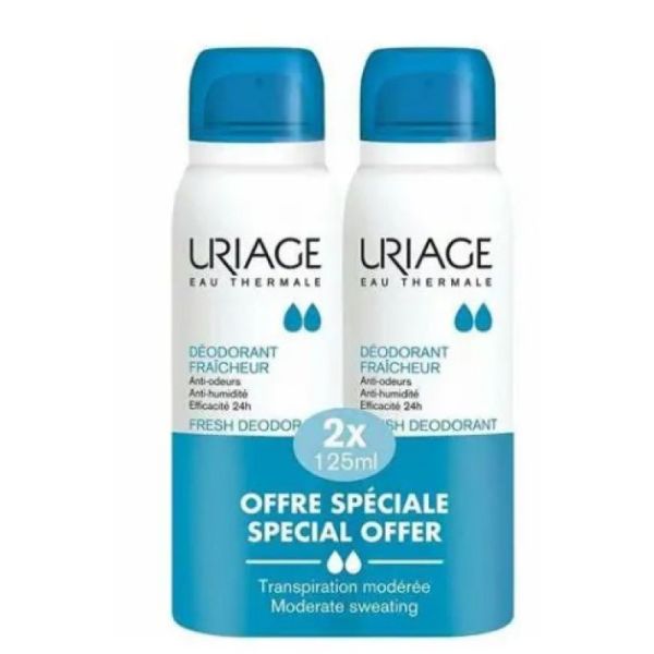 Déodorant fraîcheur - 2x125ml