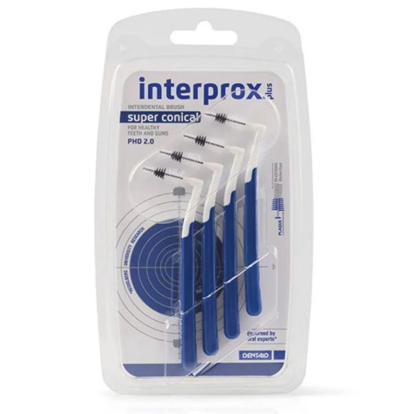 Super Conical Plus Brossettes interdentaire 2.0 mm x6