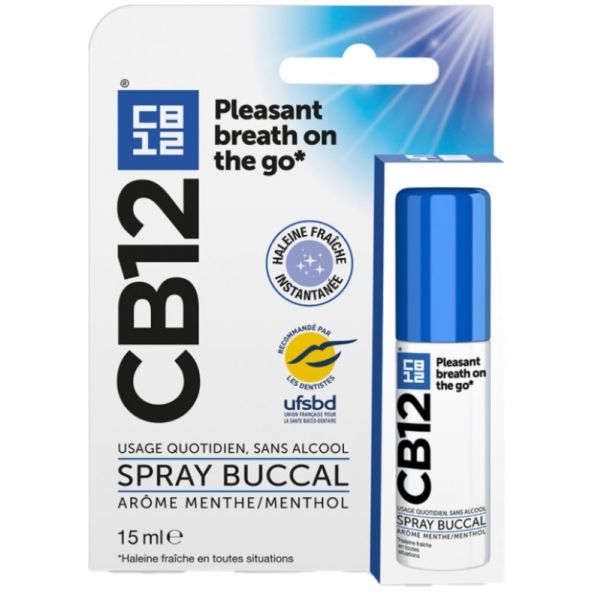 Spray Buccal Sans Alcool Menthe 15 ml