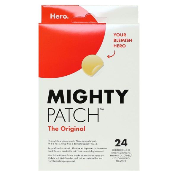 Mighty Patch Original Patchs de Nuit Anti-Acné 24 Patchs