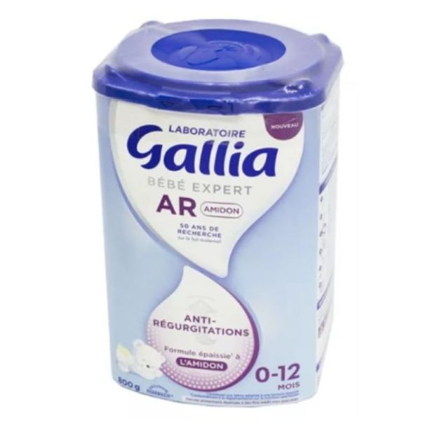 Bébé Expert AR Amidon 800g - Lait en Poudre Anti Régurgitations Nourrissons 0 à 12 Mois