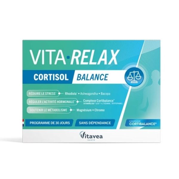 Vita-Relax Cortisol Balance - 30 gélules