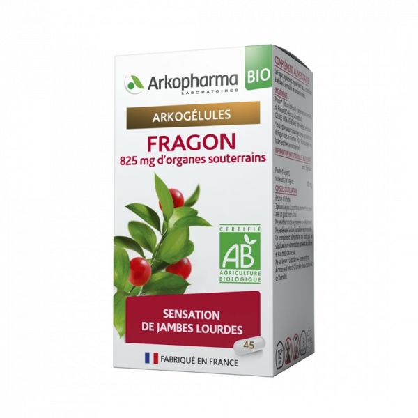 Arkogélules - Fragon BIO  - 45 gélules