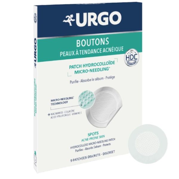 9 Patchs hydrocolloïde micro-needling