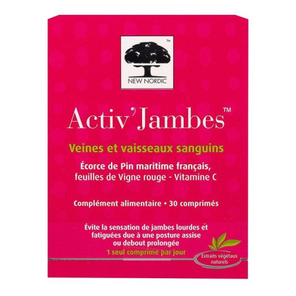 Activ'Jambes 30 comprimés