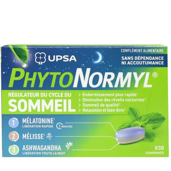 PhytoNormyl Régulateur du Cycle du Sommeil 30cp