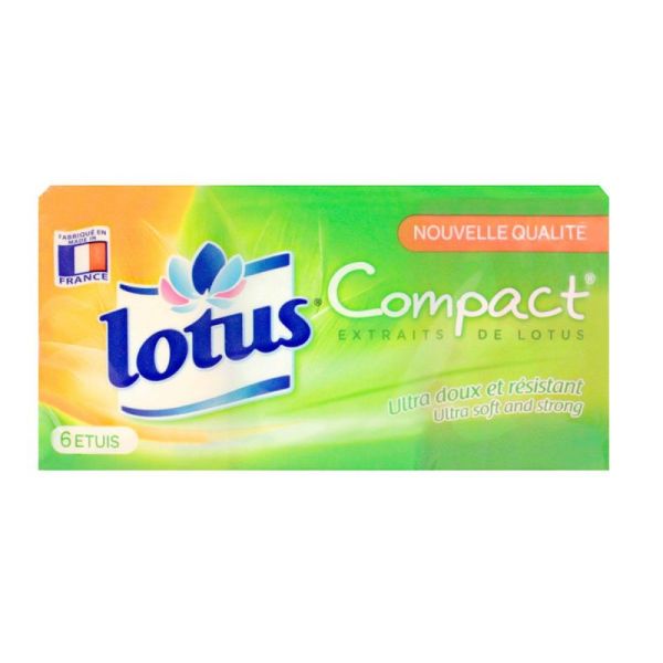 6 x 8 mouchoirs étuis compact