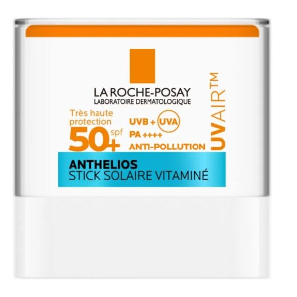 Anthelios Uvair SPF50+ Stick Solaire Vitaminé Visage Tout Type de Peaux 10g