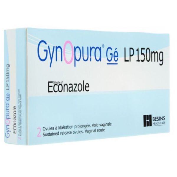 Gynopura Gé LP 2 ovules -  150mg