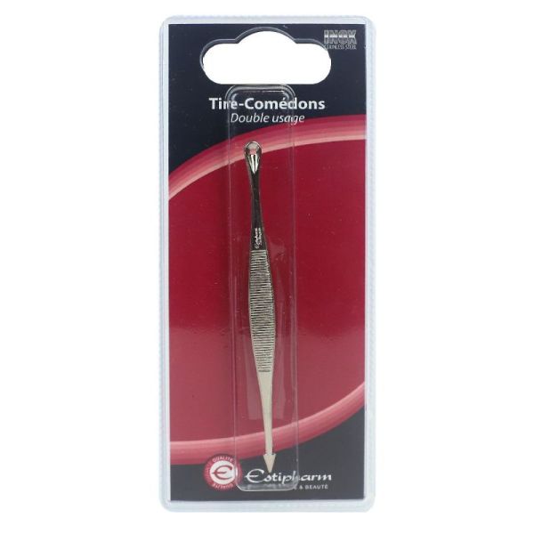 Tire-comédon métal