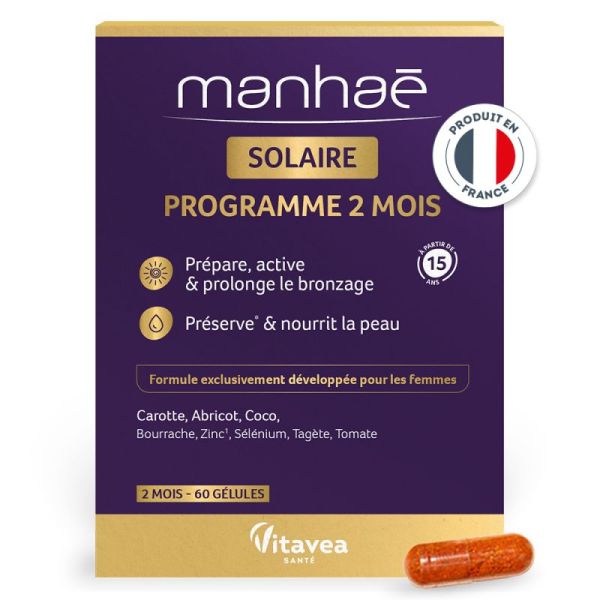 Manhaé Solaire 60 Gélules